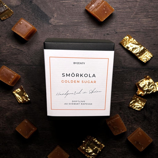 Smörkola Golden Sugar Scented Candle