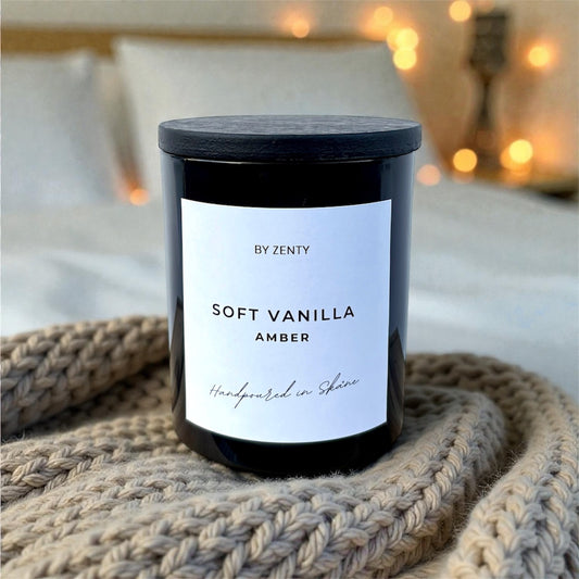 Soft Vanilla Scented Candle