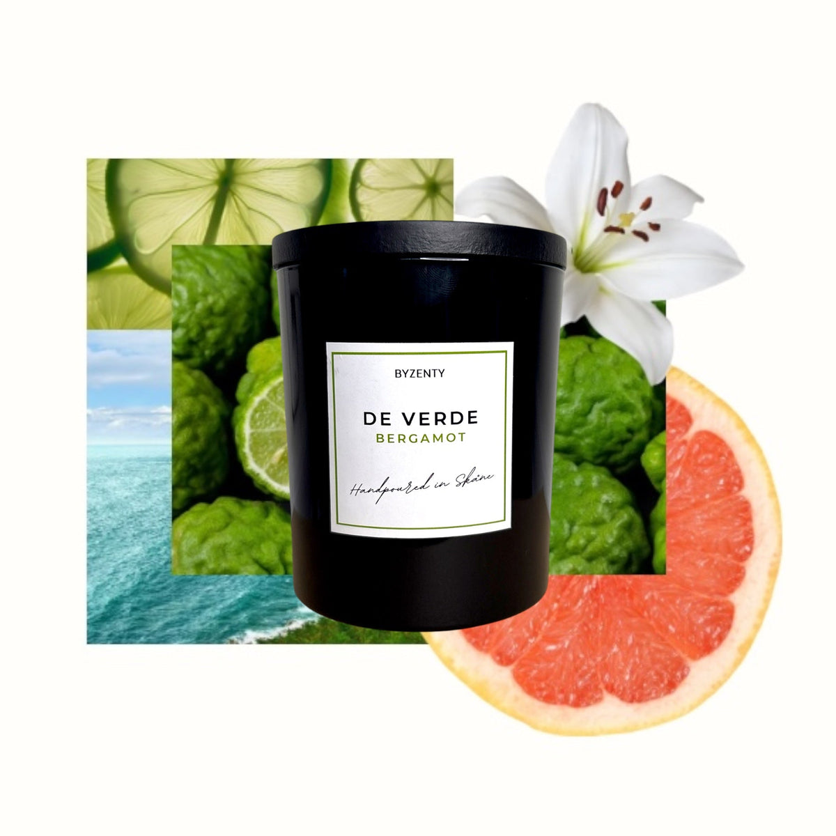 De Verde Bergamot Scented Candle