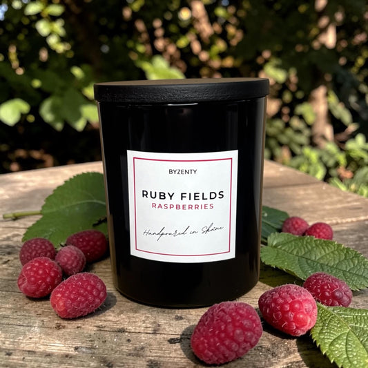 Ruby Fields Scented Candle