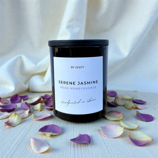 Serene Jasmine Scented Candle