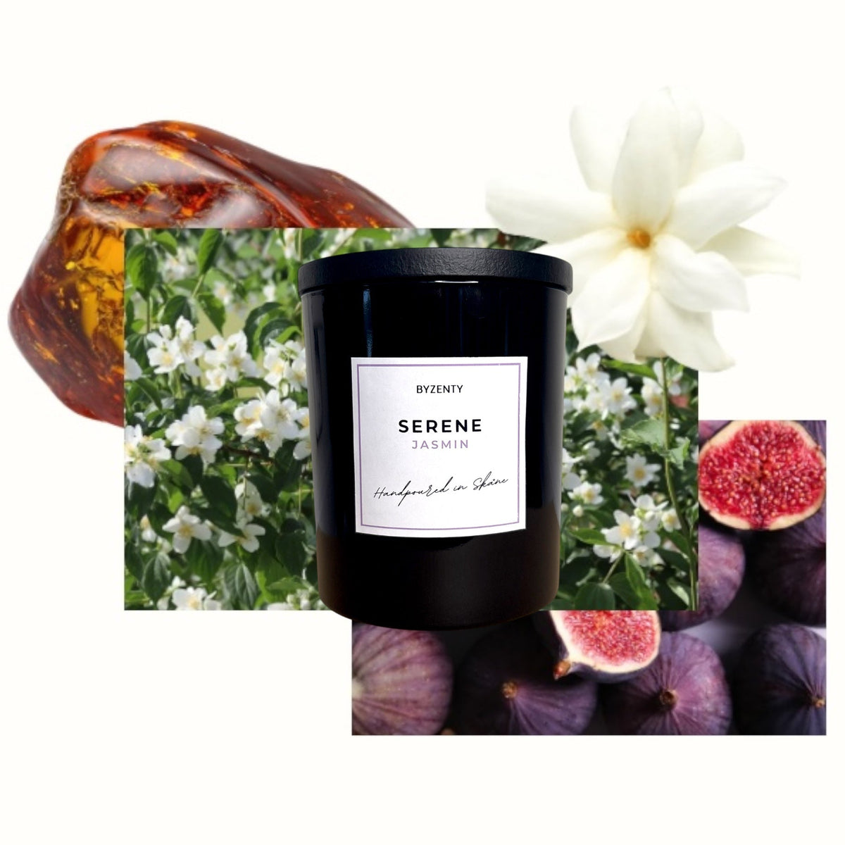 Serene Jasmin Scented Candle