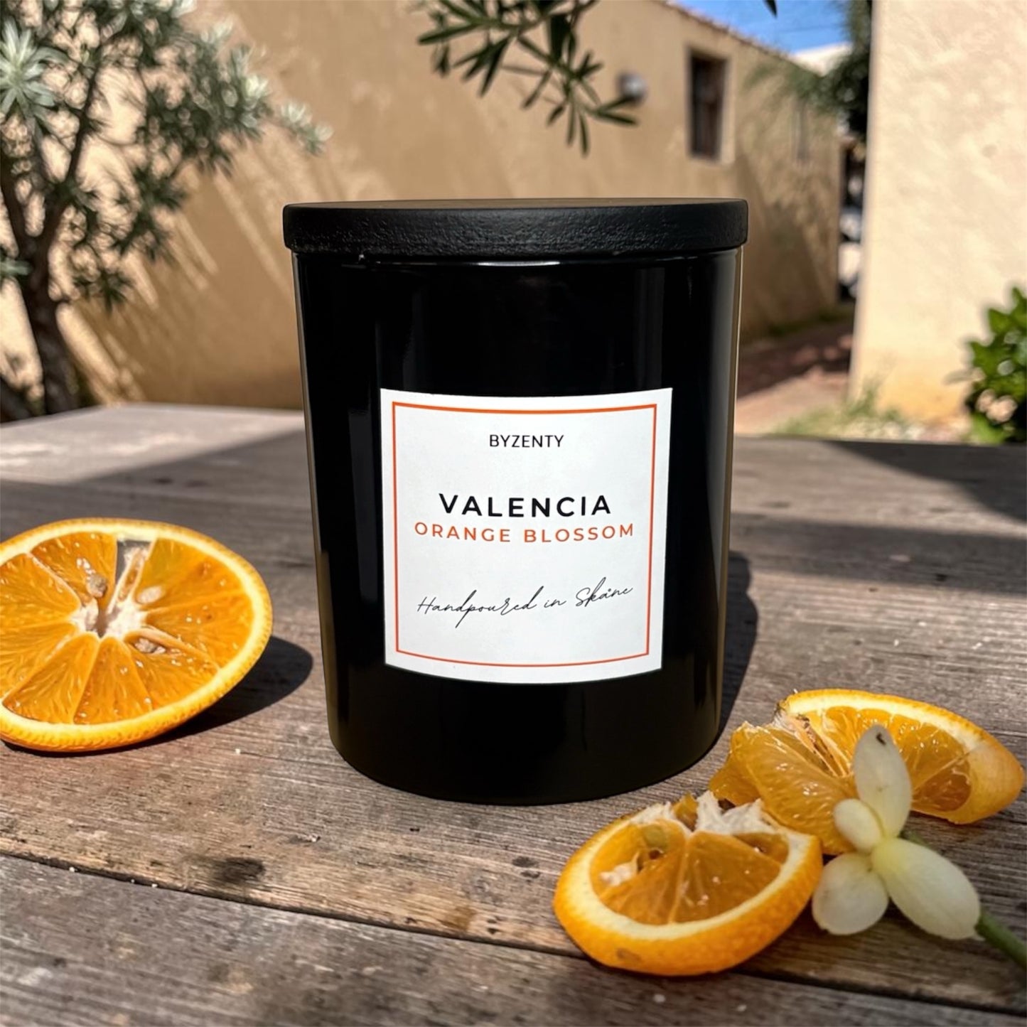 Valencia Orange Blossom Scented Candle