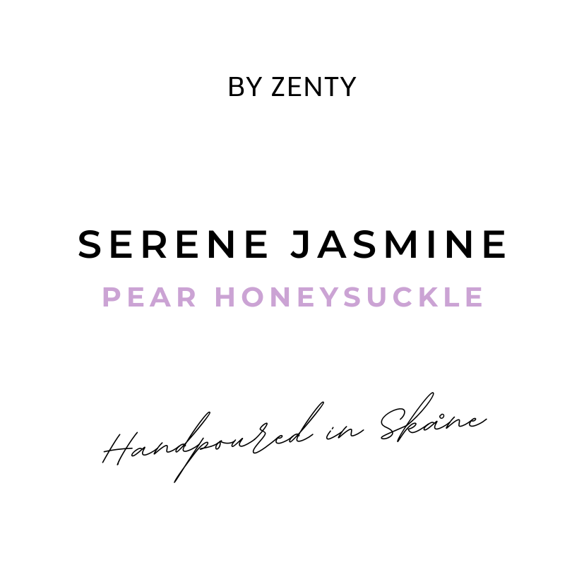 Serene Jasmine Scented Candle