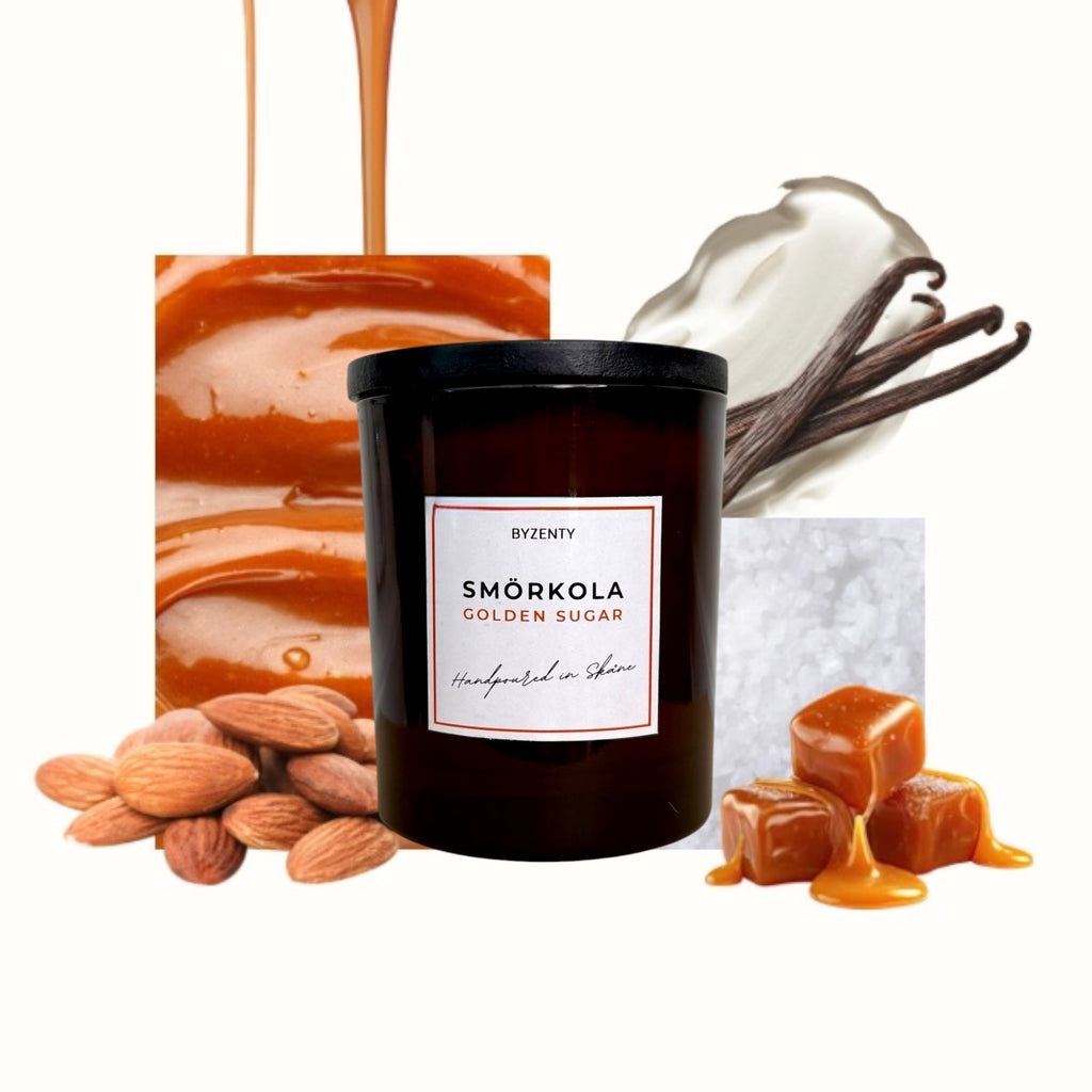Smörkola Golden Sugar Scented Candle