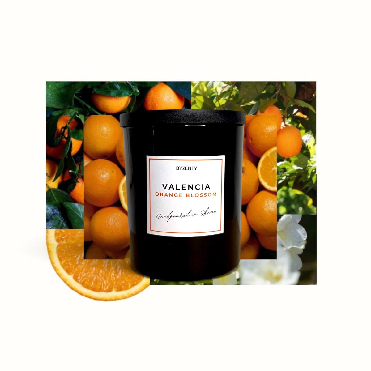 Valencia Orange Blossom Scented Candle