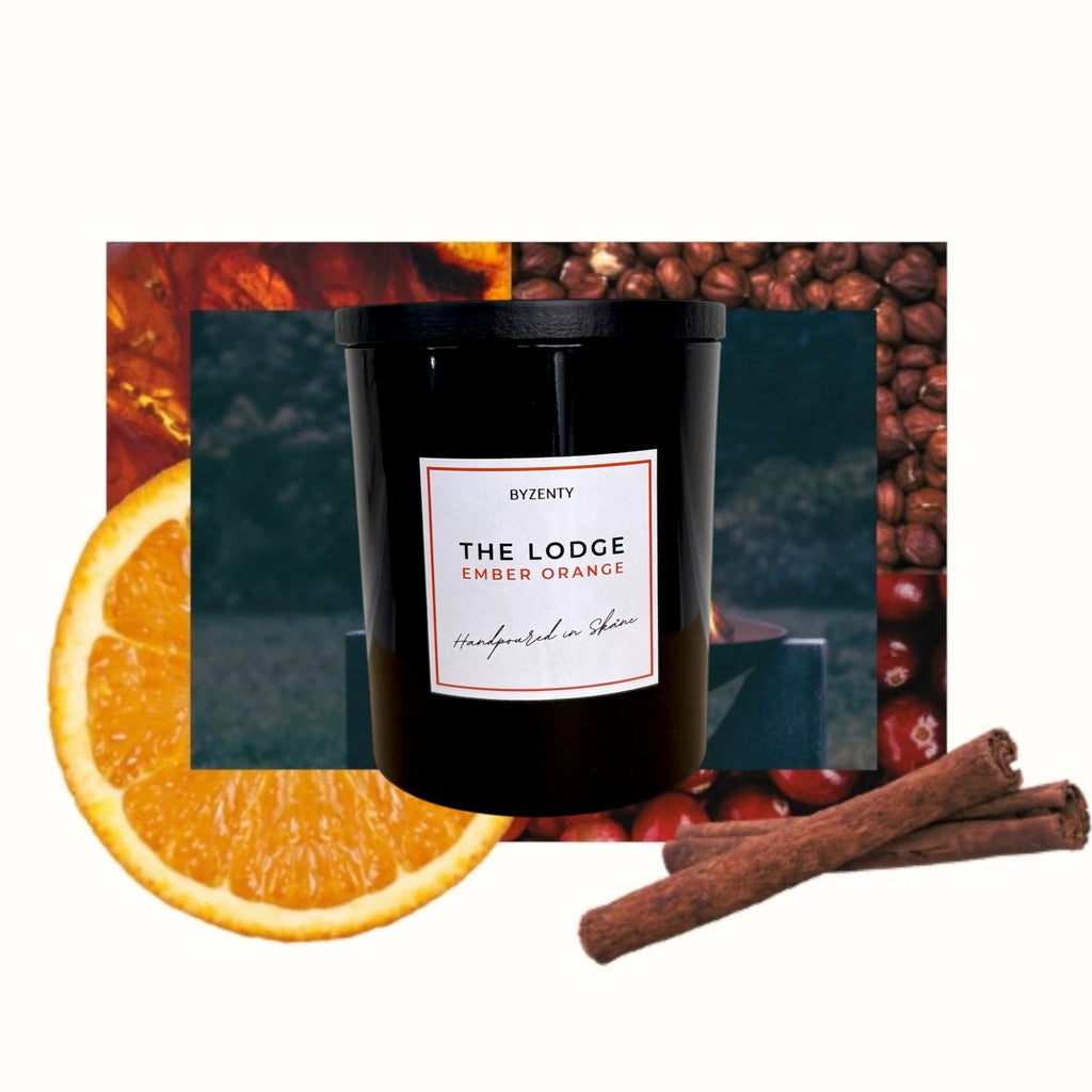 The Lodge Ember Orange Scented Candle