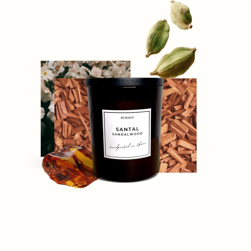 Santal Sandalwood Scented Candle